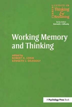 Sänkt pris Working Memory and Thinking | 1:a upplagan