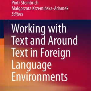Fynd Working with Text and Around Text in Foreign Language Environments | 1:a upplagan