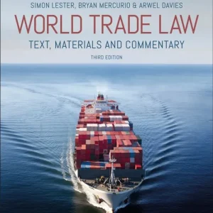 World Trade Law | 3:e upplagan Nyhet