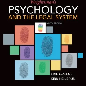 Wrightsman's Psychology and the Legal System | 9:e upplagan Sänkt pris