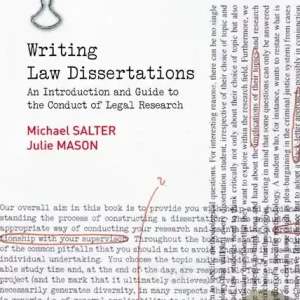 Writing Law Dissertations | 0:e upplagan Begränsat antal
