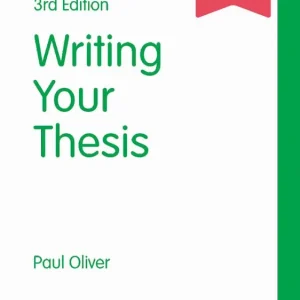 Begränsad tid Writing Your Thesis | 0:e upplagan