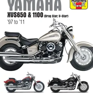 Yamaha XVS650 & 1100 Drag Star/V-Star (97 - 11) Haynes Repair Manual | 0:e upplagan I lager