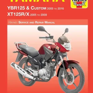 Yamaha YBR125 (05 - 16) & XT125R/X (05 - 09) Haynes Repair Manual | 3:e upplagan I lager