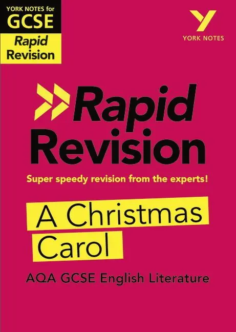 York Notes for AQA GCSE(9-1)Rapid Revision: A Christmas Carol - Refresh, Revise and Catch up! | 0:e upplagan Snabb leverans