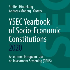 Extra rabatt YSEC Yearbook of Socio-Economic Constitutions 2020 | 1:a upplagan