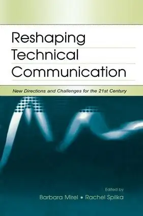 Reshaping Technical Communication | 1:a upplagan Kampanj