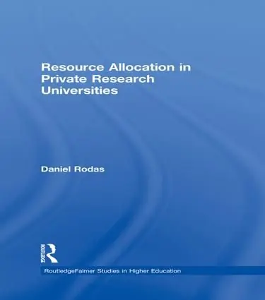 Resource Allocation in Private Research Universities | 1:a upplagan Rea