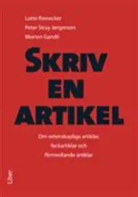 Skriv en artikel | 1:a upplagan Lägg i varukorgen