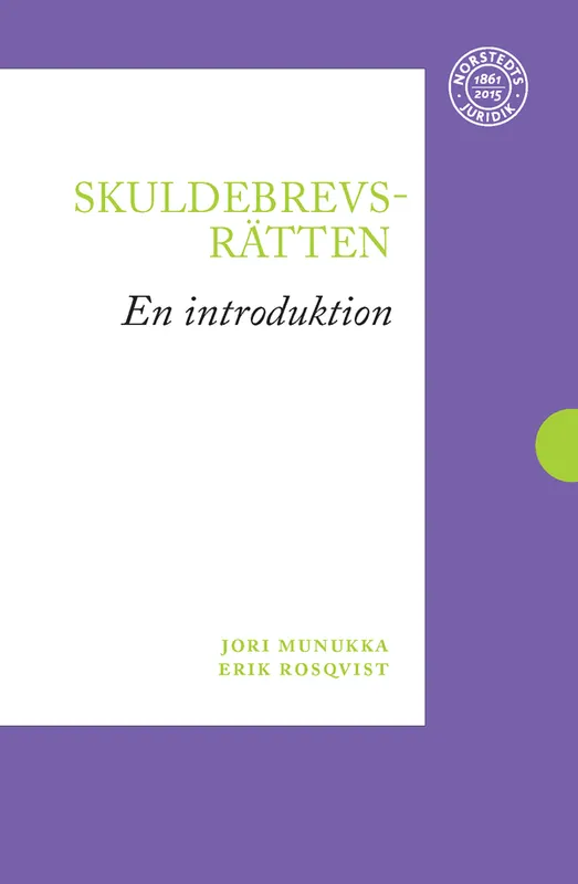 Rabatt Skuldebrevsrätten : En introduktion | 1:a upplagan