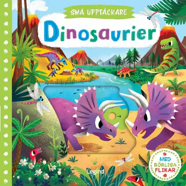 Små upptäckare : Dinosaurier - med rörliga flikar | 0:e upplagan Utförsäljning