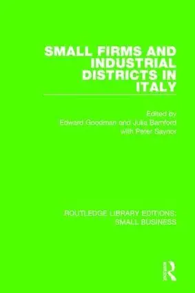 Small Firms and Industrial Districts in Italy | 1:a upplagan Säker betalning