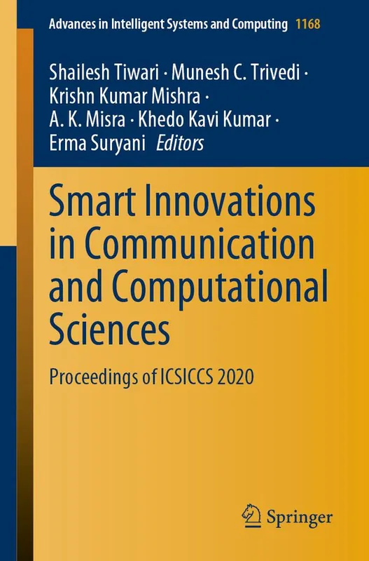 Beställ idag Smart Innovations in Communication and Computational Sciences | 1:a upplagan