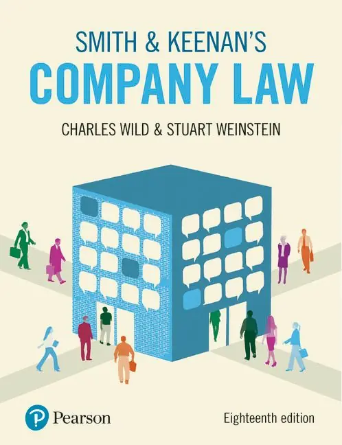 Smith & Keenan's Company Law, 18th edition | 18:e upplagan Beställ idag
