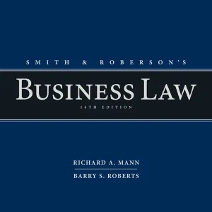 Smith and Roberson's Business Law | 16:e upplagan Fri frakt