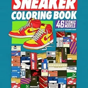 Sneaker Coloring Book | 0:e upplagan Rea