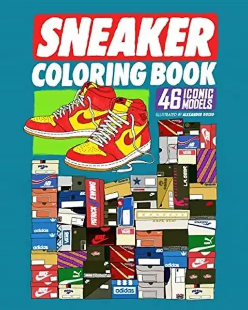 Sneaker Coloring Book | 0:e upplagan Rea