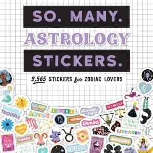 Expressleverans So. Many. Astrology Stickers. | 0:e upplagan