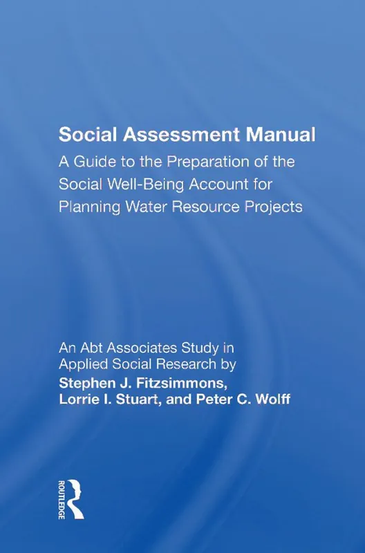 Social Assessment Manual | 1:a upplagan Nyhet