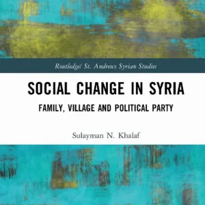 Begränsat erbjudande Social Change in Syria | 1:a upplagan
