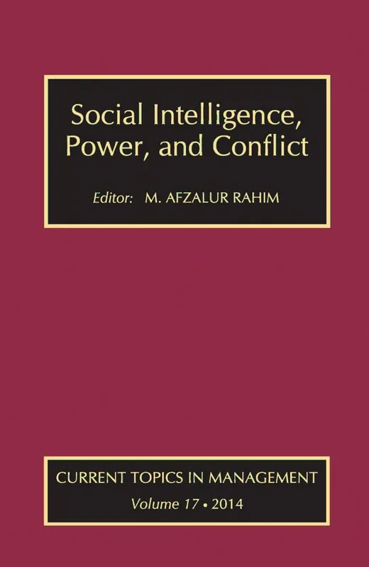 Social Intelligence, Power, and Conflict | 1:a upplagan Endast denna vecka