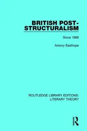 British Post-Structuralism | 1:a upplagan Sänkt pris