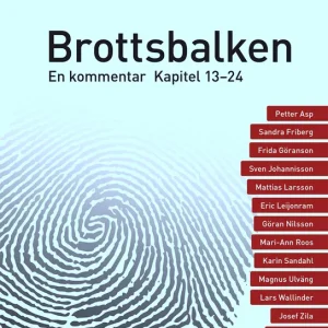 risnedsättning Brottsbalken - En kommentar, del 2 (kapitel 13–24) | 1:a upplagan