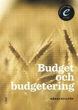 Snabb leverans Budget och budgetering, bok med eLabb | 2:a upplagan