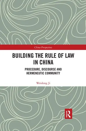 Köp nu Building the Rule of Law in China | 1:a upplagan