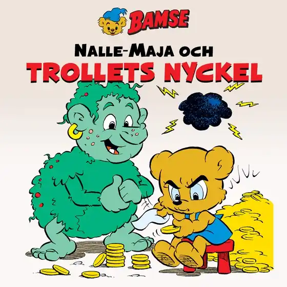 Nalle-Maja och trollets nyckel (ljudbok) av Lowe Aspviken Billigare