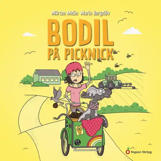 Bodil på picknick (ljudbok) av Mårten Melin Nyhet