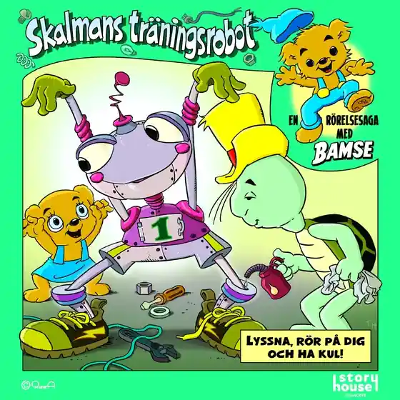 Populärt val Skalmans träningsrobot (ljudbok) av Johannes Pinter