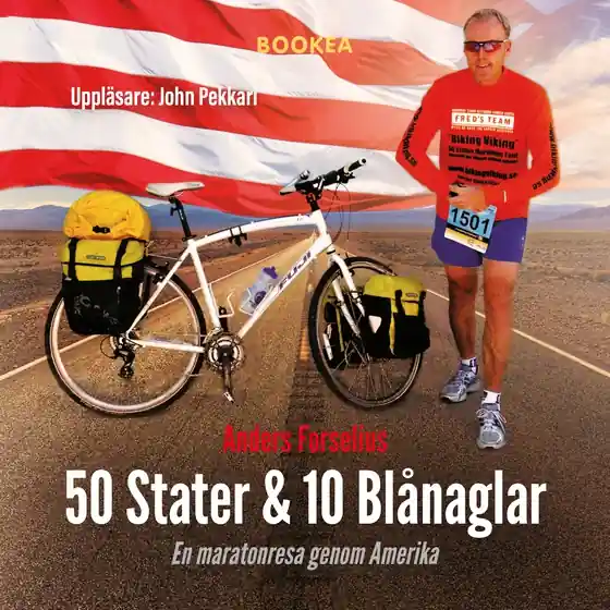 50 Stater & 10 Blånaglar - En maratonresa genom Amerika (ljudbok) av Anders Forselius Fynd