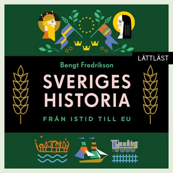 Lågt pris Sveriges historia – Från istid till EU (lättläst) (ljudbok) av Bengt Fredrikson