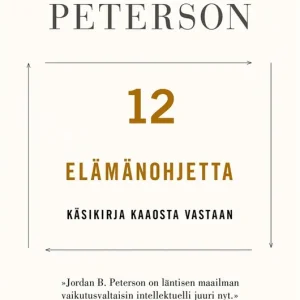 12 elämänohjetta (e-bok) av Jordan B. Peterson Outlet