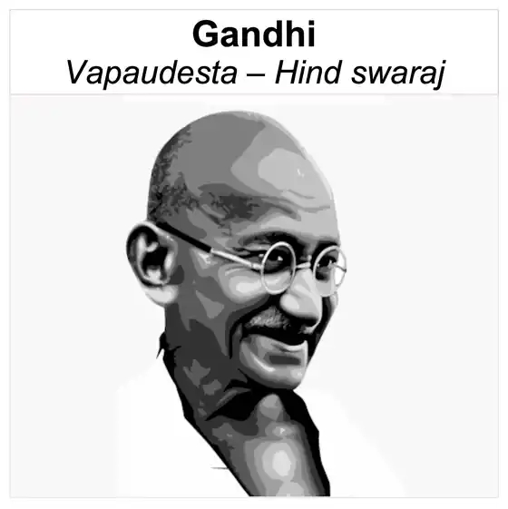 Handla nu Vapaudesta – Hind swaraj (ljudbok) av Mahatma Gandhi