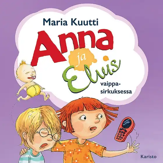 Anna ja Elvis vaippasirkuksessa (ljudbok) av Maria Kuutti I lager