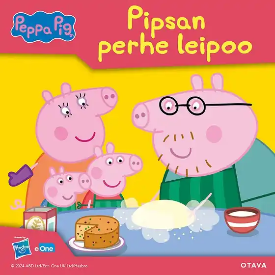 Pipsa Possu - Pipsan perhe leipoo (ljudbok) av Heli Anneli Virtanen Trygg betalning