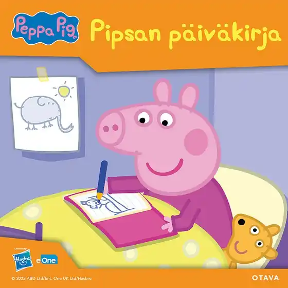 Snabb frakt Pipsa Possu - Pipsan päiväkirja (ljudbok) avUseita tekijöitä