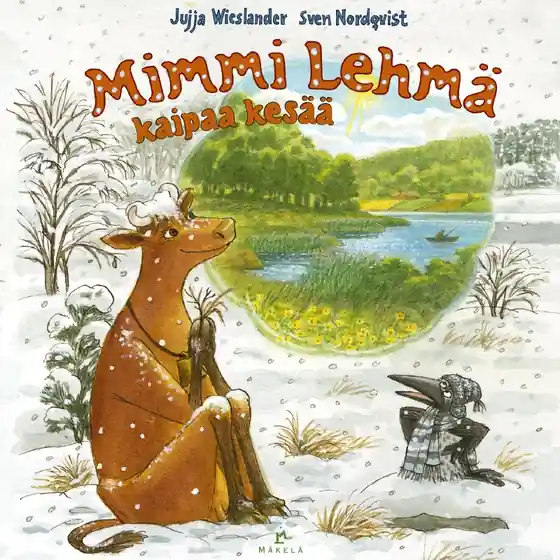 Mimmi Lehmä kaipaa kesää (ljudbok) av Jujja Wieslander Fri frakt