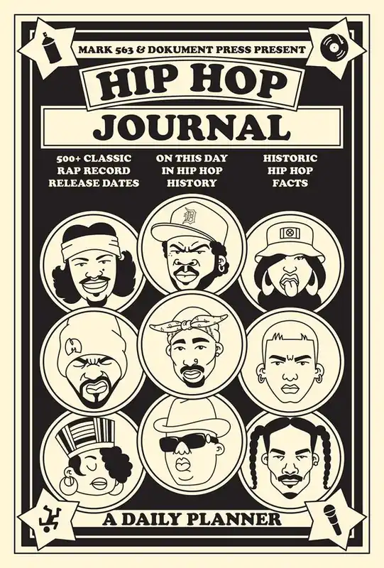 Kampanjpris Hip Hop Journal: A Daily Planner | 0:e upplagan