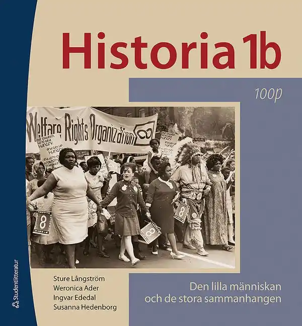 Begränsat erbjudande Historia 1b 100p - Elevpaket - Digitalt + Tryckt - Den lilla människan och de stora sammanhangen 100p | 2:a upplagan