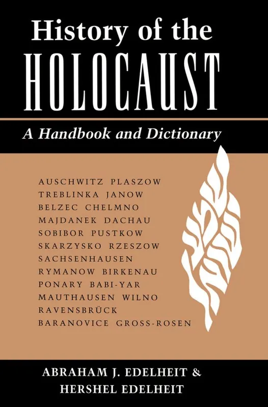 History Of The Holocaust | 1:a upplagan risnedsättning
