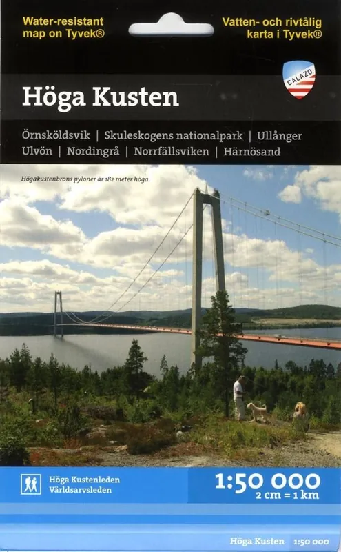Höga kusten 1:50 000 | 0:e upplagan Billig