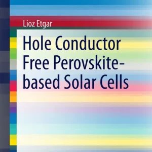 Bästa pris Hole Conductor Free Perovskite-based Solar Cells | 1:a upplagan