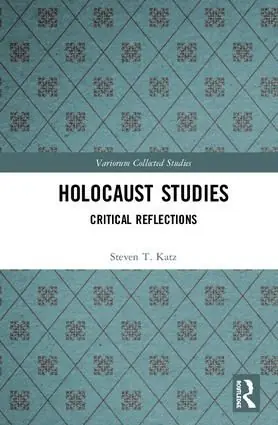 Trygg betalning Holocaust Studies | 1:a upplagan