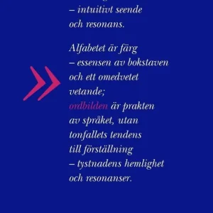 Hommage till ordbilden | 1:a upplagan Erbjudande