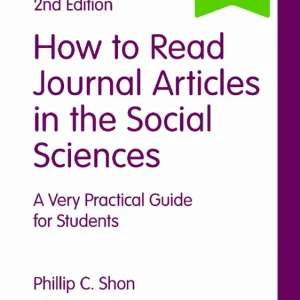 Endast idag How to Read Journal Articles in the Social Sciences | 2:a upplagan