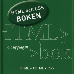 Handla nu HTML och CSS-boken | 1:a upplagan