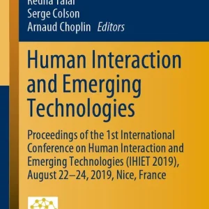 Bästa pris Human Interaction and Emerging Technologies | 1:a upplagan